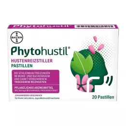 PHYTOHUSTIL Antitussive pastiller, 20 stk