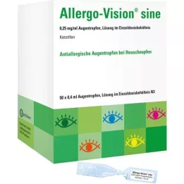 ALLERGO-VISION sine 0,25 mg/ml AT i enkeltdosis, 50X0,4 ml