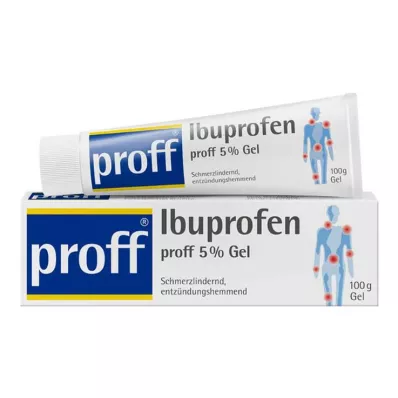 Ibuprofen proff 5% gel, 100 g Ibuprofen proff 5% gel, 100 g