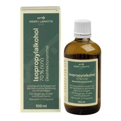 ISOPROPYLALKOHOL 70% V/V Henry Lamotte, 100 ml