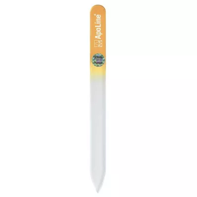 APOLINE Neglefil glas 14 cm orange, 1 stk