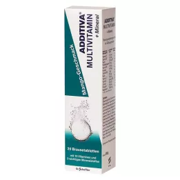 ADDITIVA Multivit.+Mineral Mango R brusetabletter, 20 stk
