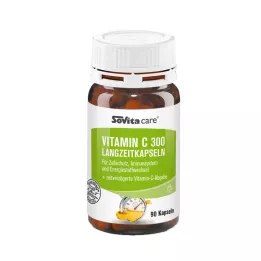 SOVITA CARE C-vitamin 300 langtids kapsler, 90 kapsler