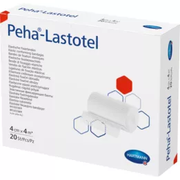 PEHA-LASTOTEL Fikseringsbandage 4 cmx4 m, 20 stk