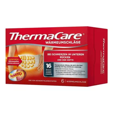 Thermacare rygvikler S-XL til smertelindring, 6 stk
