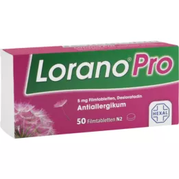 LORANOPRO 5 mg filmovertrukne tabletter, 50 stk