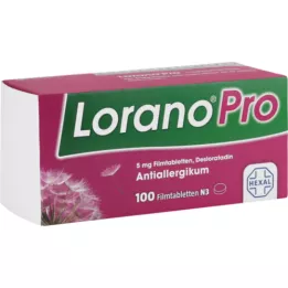 LORANOPRO 5 mg filmovertrukne tabletter, 100 stk