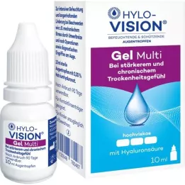 HYLO-VISION Gel multi øjendråber, 10 ml
