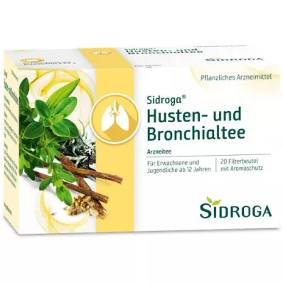 SIDROGA Filterposer til hoste- og bronkialte, 20X2,0 g