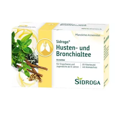 Sidroga hoste- og bronkialtefilterposer, 20X2,0 g