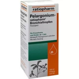 PELARGONIUM-RATIOPHARM Bronkiedråber, 100 ml