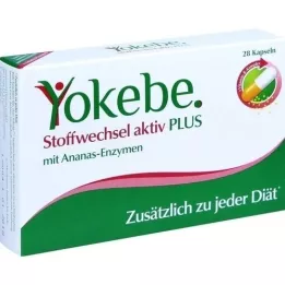 YOKEBE Plus metabolisme aktive kapsler, 28 stk