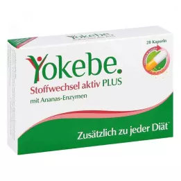 YOKEBE Plus metabolisme aktive kapsler, 28 stk