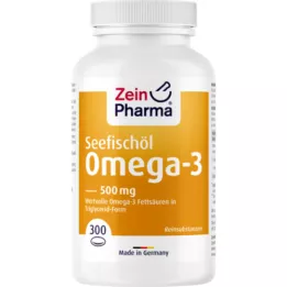 OMEGA-3 500 mg kapsler, 300 kapsler