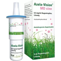 AZELA-Vision MD sine 0,5 mg/ml øjendråber, 6 ml