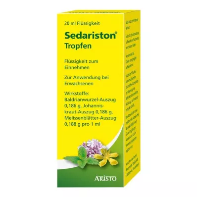 Sedariston dråber, 20 ml Sedariston dråber, 20 ml