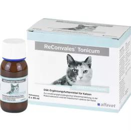 RECONVALES Tonic til katte, 6X45 ml