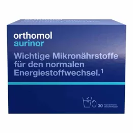 ORTHOMOL aurinor granulat/kapsler kombinationspakke, 30 stk