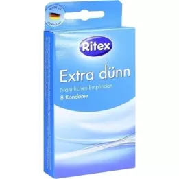 RITEX ekstra tynde kondomer, 8 stk