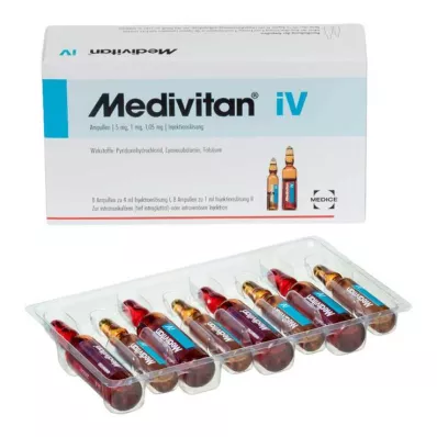 MEDIVITAN iV injektionsopløsning i amperepar, 8 stk