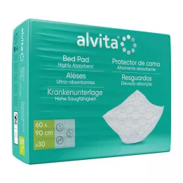 ALVITA Patientunderlag 60x90 cm, 30 stk