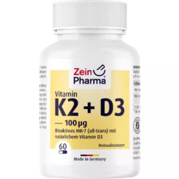 VITAMIN K2 MENAQ7 kapsler, 60 kapsler