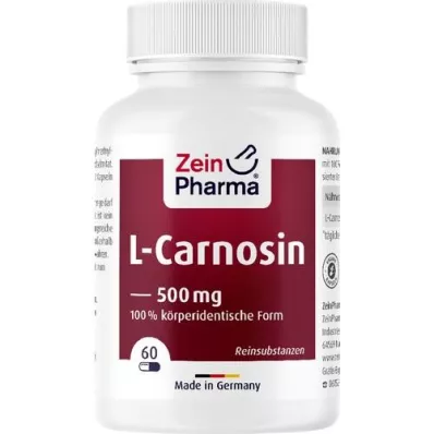 L-CARNOSIN 500 mg kapsler, 60 stk