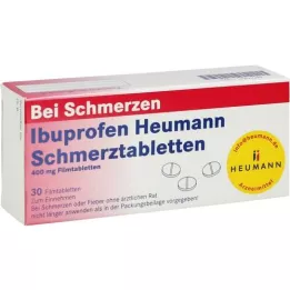 IBUPROFEN Heumann smertestillende tabletter 400 mg, 30 stk