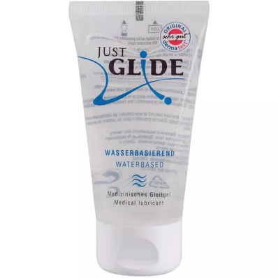 JUST GLIDE med.smøremiddel Vand, 50 ml