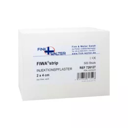 INJEKTIONSPFLASTER Fleece 2x4 cm, 500 stk
