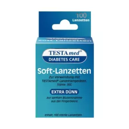 TESTAMED Bløde lancetter, 100 stk