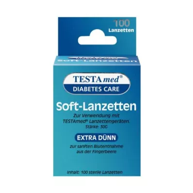 Testamede bløde lancetter, 100 stk