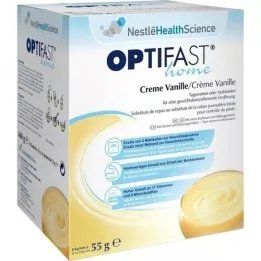 OPTIFAST home cream vaniljepulver, 8X55 g