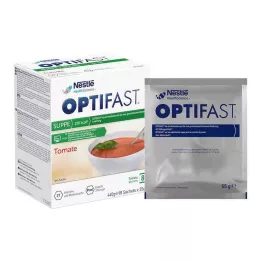 OPTIFAST Tomatpulver til hjemmesuppe, 8X55 g
