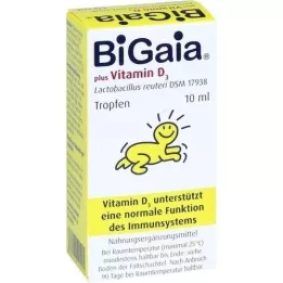 BIGAIA plus vitamin D3-dråber, 10 ml