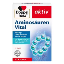 DOPPELHERZ Aminosyrer Vitalkapsler, 30 kapsler