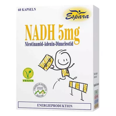 Nadh 5 mg kapsler, 60 stk