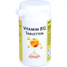 VITAMIN B12 PREMIUM Allpharm Tabletter, 100 kapsler
