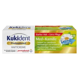 Kukident Adhesive Cream Med + Kamille, 40 g