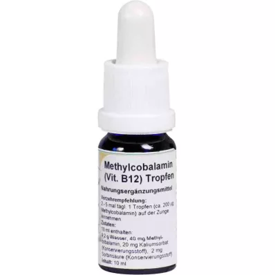 METHYLCOBALAMIN Vitamin B12-dråber, 10 ml