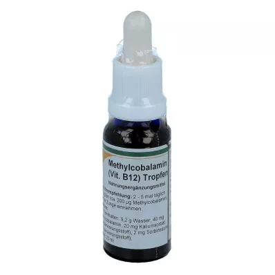 Methylcobalamin Vitamin B12 dråber (20 ml)