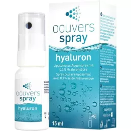 OCUVERS spray hyaluron øjenspray med hyaluron, 15 ml