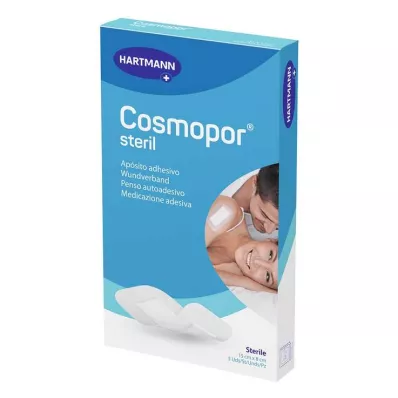 COSMOPOR steril sårforbinding 8x15 cm, 5 stk