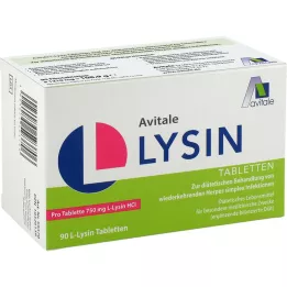 L-LYSIN 750 mg tabletter, 90 stk