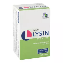 L-LYSIN 750 mg tabletter, 90 stk