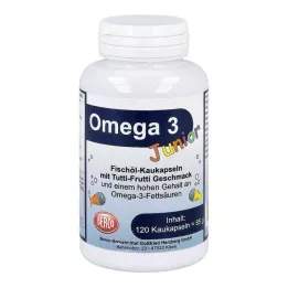 OMEGA-3 Junior Berco tyggetabletter, 120 kapsler