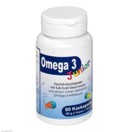 OMEGA-3 Junior Berco tyggetabletter, 60 kapsler