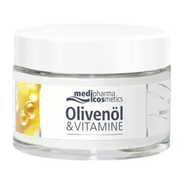 OLIVENÖL &amp; VITAMINE Revitaliserende genopbygningscreme med SPF, 50 ml