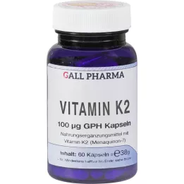 VITAMIN K2 100 µg GPH Kapsler, 60 kapsler