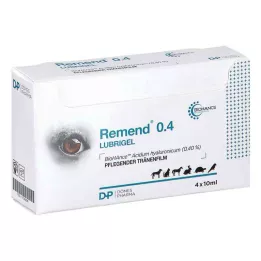 REMEND Lubrigel til hund/kat/hest, 4X10 ml